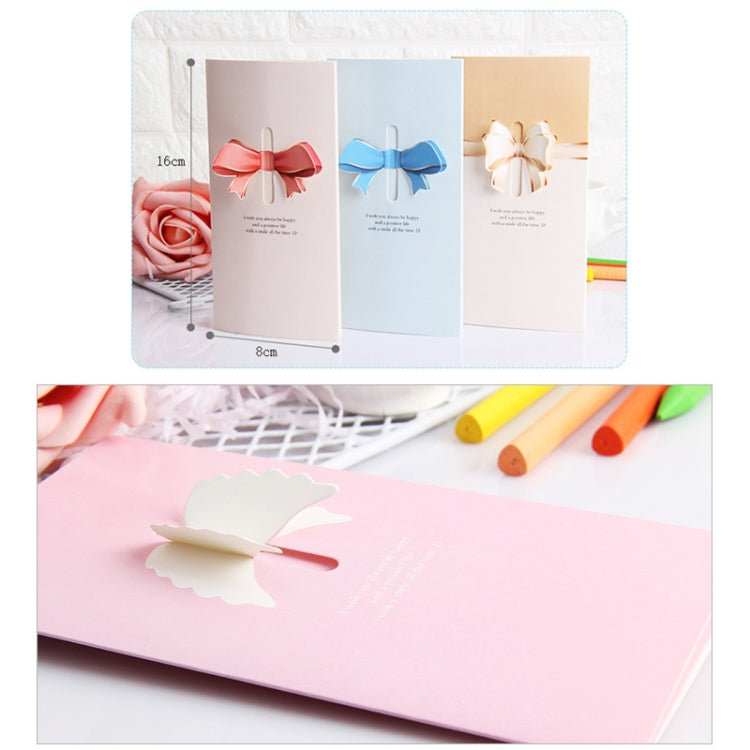 100 PCS Festival Creative Universal Love Heart Handwritten New Year Christmas Greeting Card