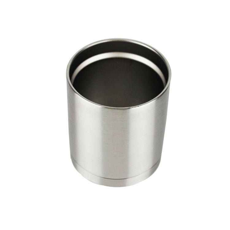 300ml Heat Retention Thermos Stainless Steel Beverage Bottle(Silver)