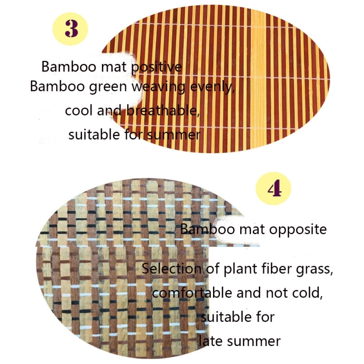 Pet Summer Cooling Sofa Protecting Sleeping Bamboo Mat, Size: XL (81*45cm)