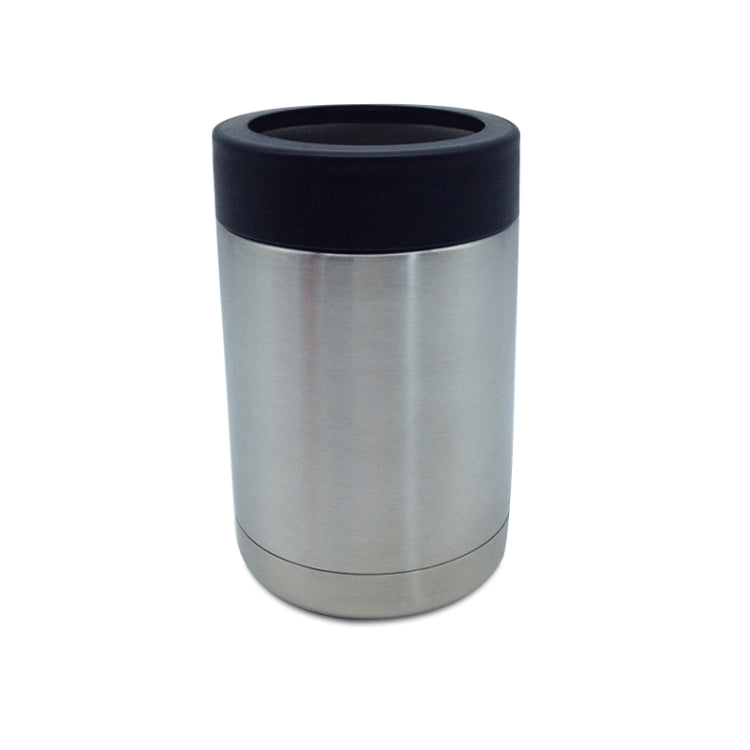350ml Heat Retention Thermos Stainless Steel Beverage Bottle(Silver)