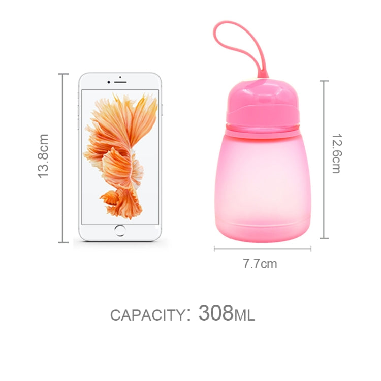 308ml Plastic Screw Top Child Cute Water Bottle
