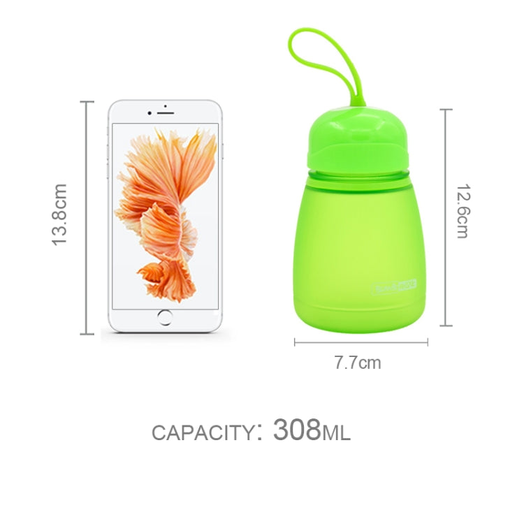 308ml Plastic Screw Top Child Cute Water Bottle