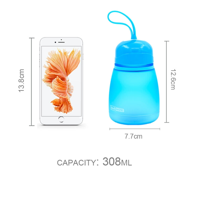 308ml Plastic Screw Top Child Cute Water Bottle