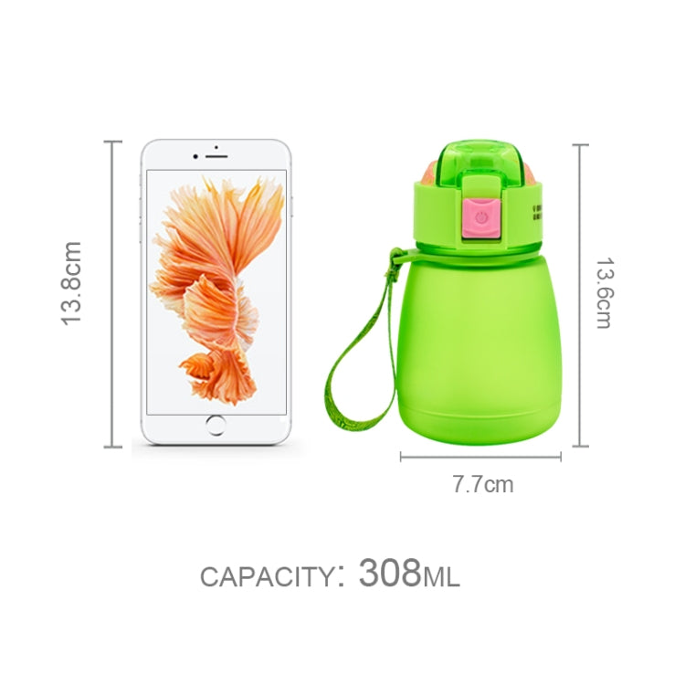 308ml Food Grade Plastic Child Cute Sippy Water Bottle