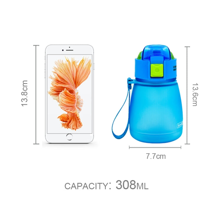308ml Food Grade Plastic Child Cute Sippy Water Bottle