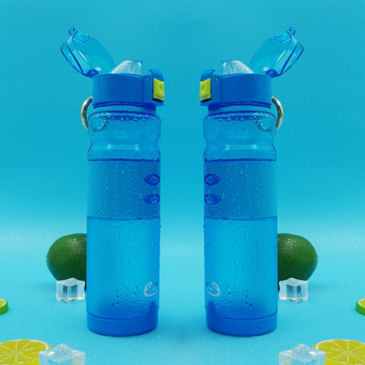 600ml Professional Frosted Plastic Water Bottle For Outdoor Sports With Lifting Yoke
