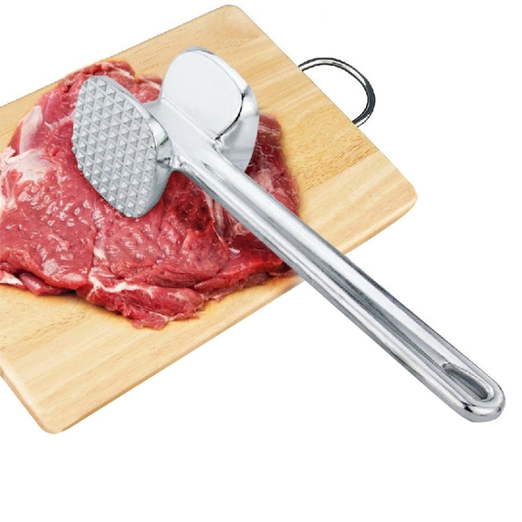 Aluminum Alloy Loose Tenderizers Meat Hammer Steak Pork Kitchen Tools, Small Size: 4.5 x 19.0cm