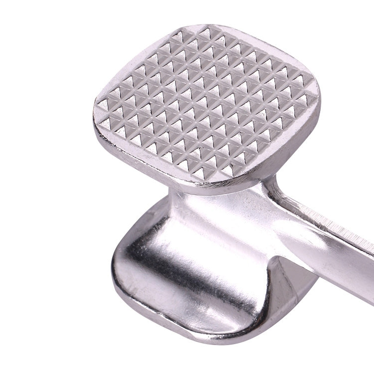 Aluminum Alloy Loose Tenderizers Meat Hammer Steak Pork Kitchen Tools, Small Size: 4.5 x 19.0cm