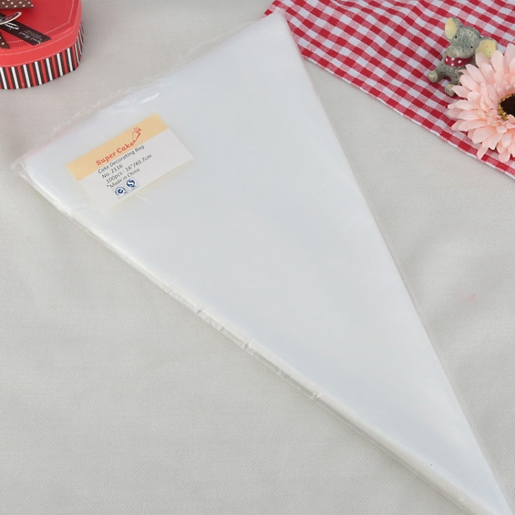 100 PCS 12 inch Disposable Piping Bag Icing Fondant Cake Cream Decorating Pastry Tip Tools