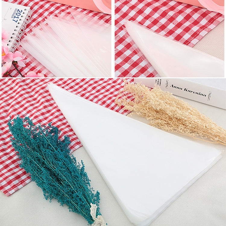 100 PCS 12 inch Disposable Piping Bag Icing Fondant Cake Cream Decorating Pastry Tip Tools