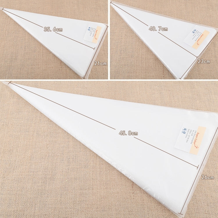 100 PCS 14 inch Disposable Piping Bag Icing Fondant Cake Cream Decorating Pastry Tip Tools