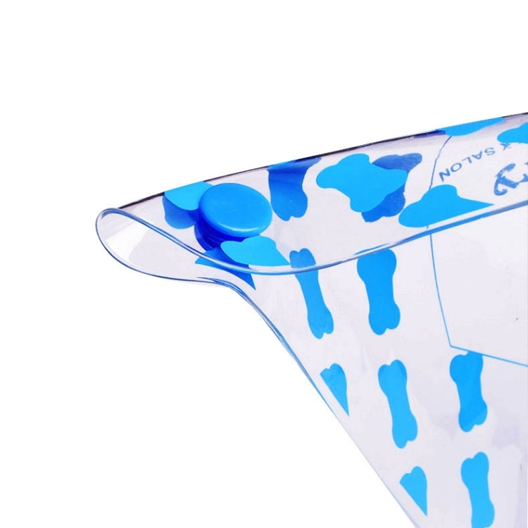 Pet Bowl Portable folding PVC pet feeding drinking bowl,M,Size:17*17cm,Random Color Delivery