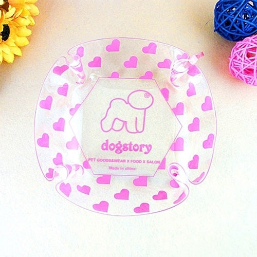 Pet Bowl Portable folding PVC pet feeding drinking bowl,L,Size:19*19cm,Random Color Delivery