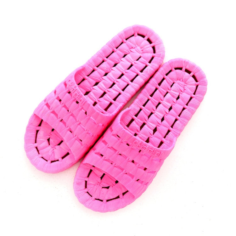 2 Pairs Men and Women Non-Slip Bathroom Shower Slippers Sandals for Adult Couples, Size: EU 40/41