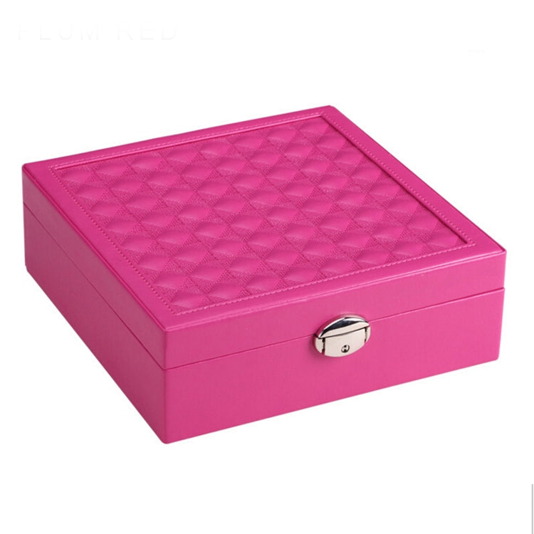 Wooden Jewelry Box Necklace Ring Storage Organizer Large Jewel Cabinet Gift Case