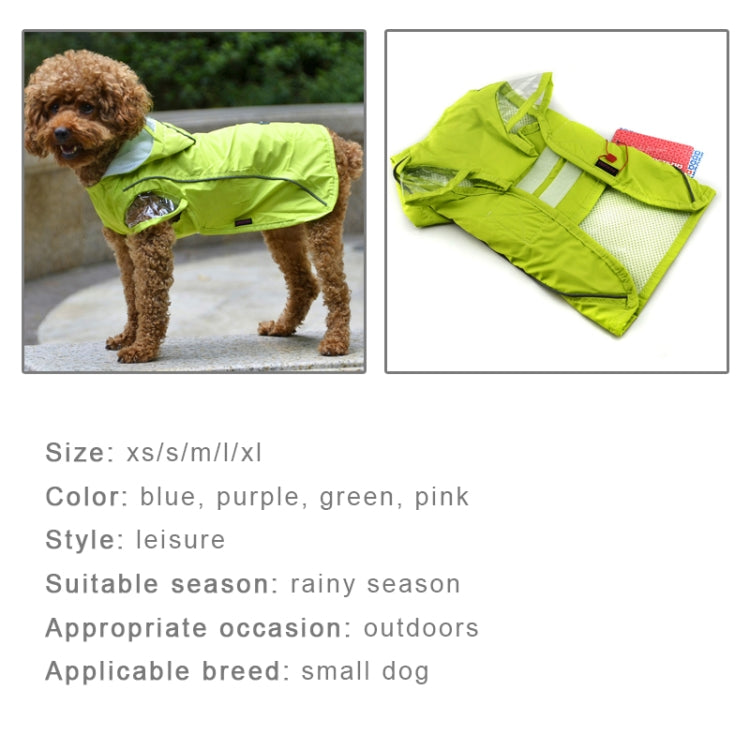 Outdoor Waterproof Teddy Poodle Small dogs Double Poncho