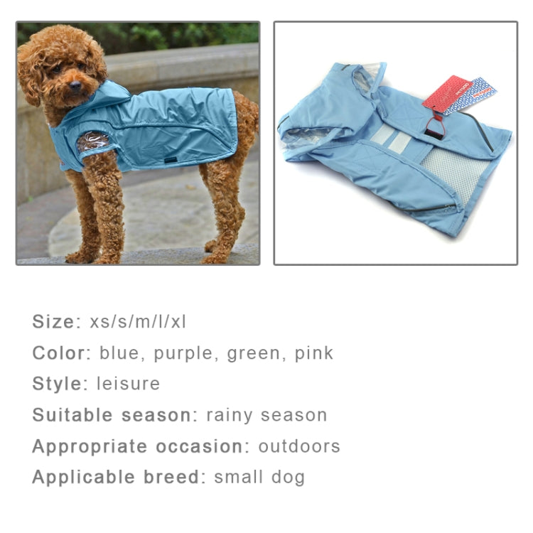 Outdoor Waterproof Teddy Poodle Small dogs Double Poncho