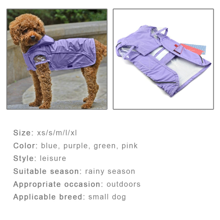 Outdoor Waterproof Teddy Poodle Small dogs Double Poncho