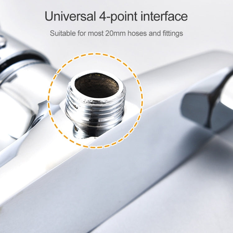 Hot and Cold Dual-use Brass Shower Hydrovalve