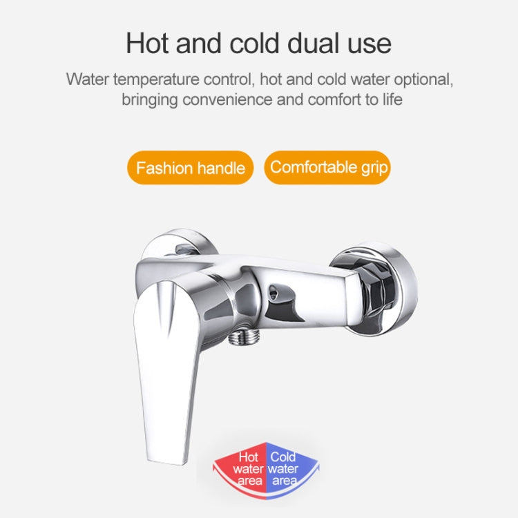 Hot and Cold Dual-use Brass Shower Hydrovalve
