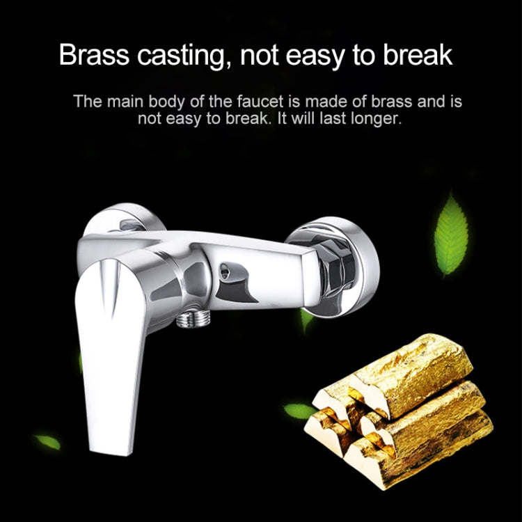 Hot and Cold Dual-use Brass Shower Hydrovalve