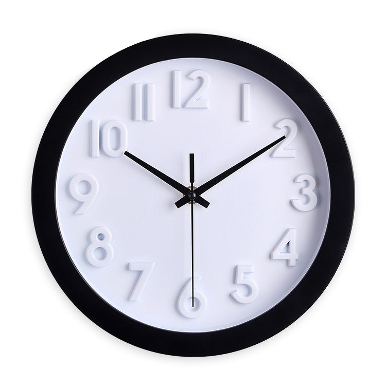 10 inch Creative Decorative Round Shape Living Room Simple Modern Quartz Wall Clock