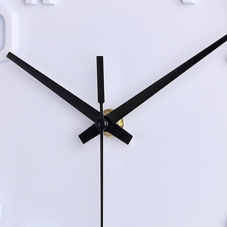 10 inch Creative Decorative Round Shape Living Room Simple Modern Quartz Wall Clock