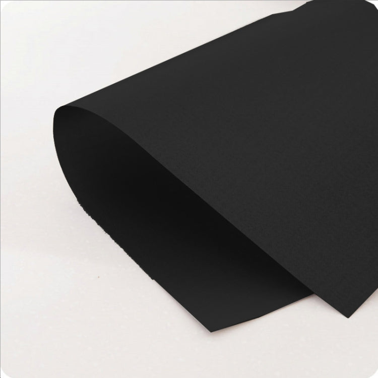 6 PCS Gas Furnace Surface Ultra-thin Fibre Material Stovetop Protective Cleaning Pad, Size: 27*27cm (Black)