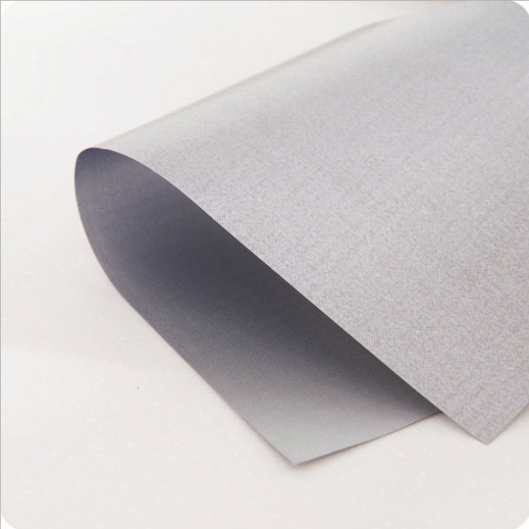 6 PCS Gas Furnace Surface Ultra-thin Fibre Material Stovetop Protective Cleaning Pad, Size: 27*27cm (Silver)