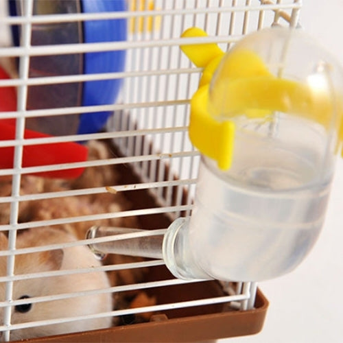 Pet Leak-proof Water Bottle Cute Hamster Convenient Automatic Drinking Device for Small Pets, Capacity: 50ml, Random Color Delivery