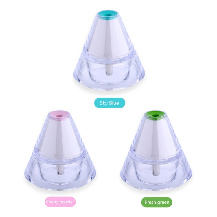 Fashion Creative Iceberg Air Humidifier Nanometer Silent Mist Humidifier with Night Light (not Include Plug)(Pink)