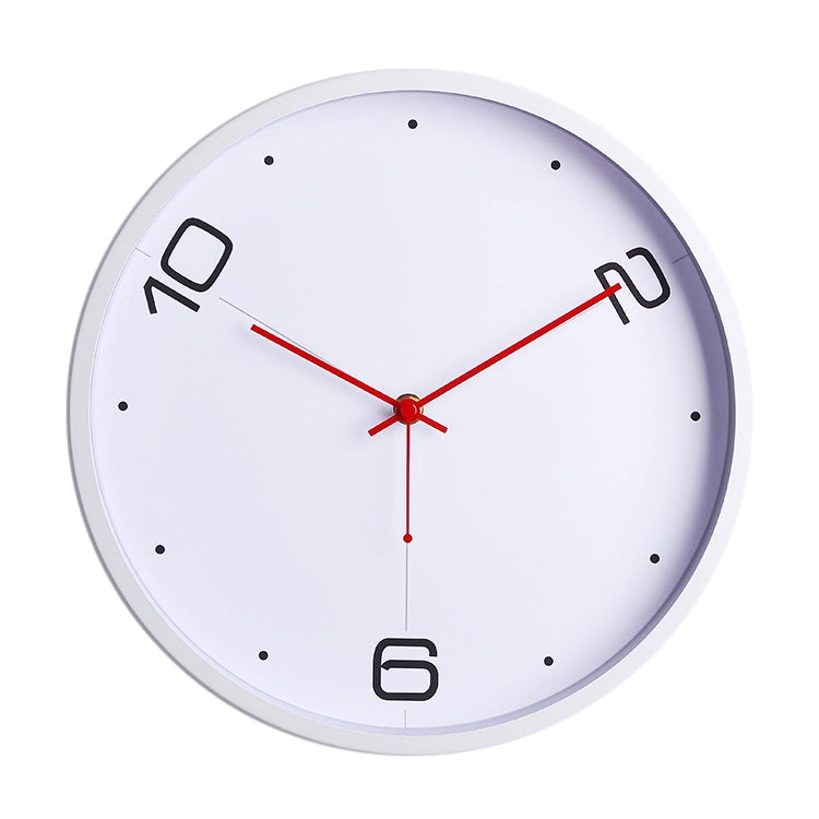 12 inch Creative Decorative Round Shape Modern Quartz Living Room Wall Clock