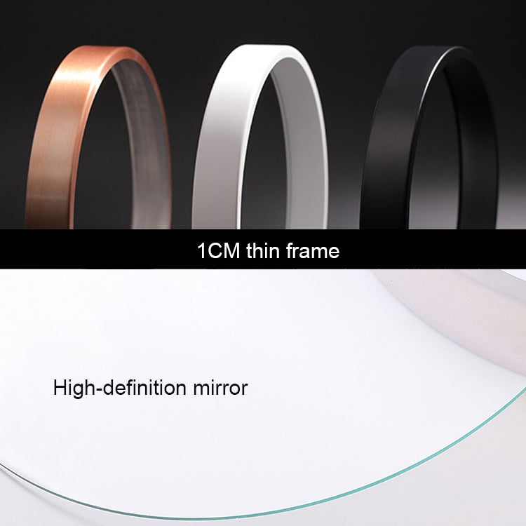 12 inch Creative Decorative Round Shape Metal Brushed Texture Living Room Wall Clock