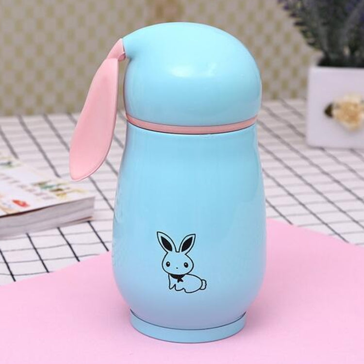 300mL Cartoon Rabbit Shape Children Insulation Cup Cute Fresh Stainless Steel Mug