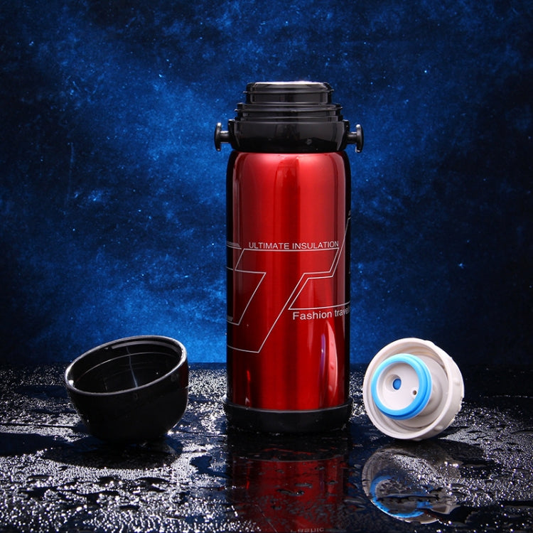 800mL Fashion Sports Cup Stainless Steel Mug Innovative Travel Pot