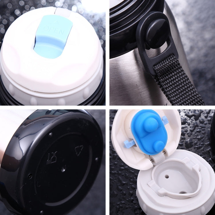800mL Fashion Sports Cup Stainless Steel Mug Innovative Travel Pot