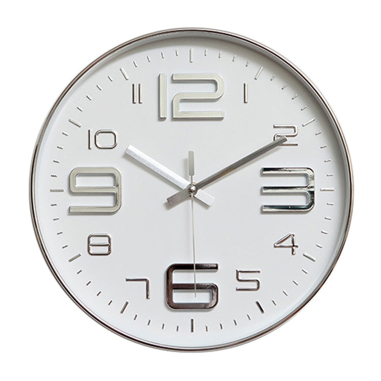 12 inch Creative Decorative Round Shape Living Room Simple Modern Quartz Wall Clock
