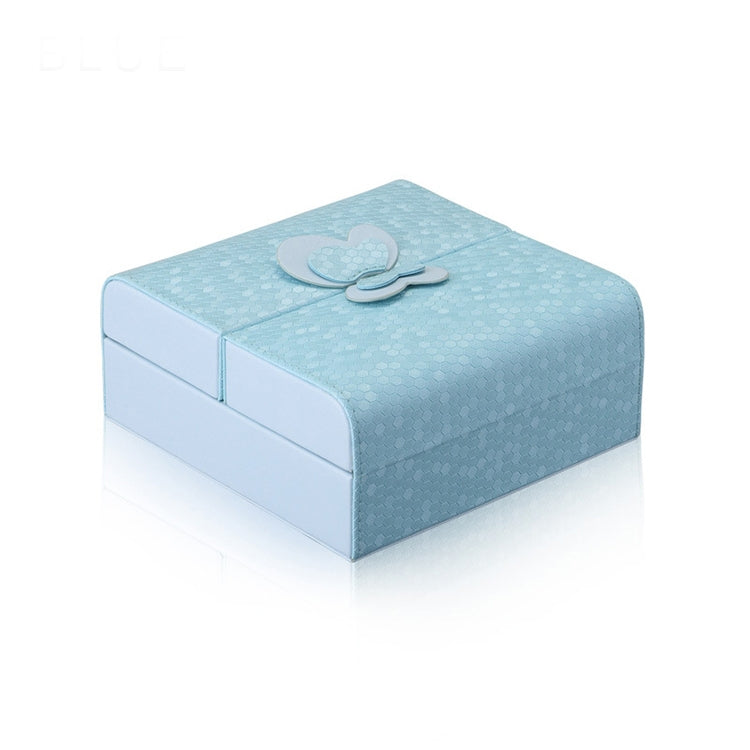 Jewelry Box Necklace Ring Storage Organizer Synthetic Leather Large Jewel Cabinet Gift Case