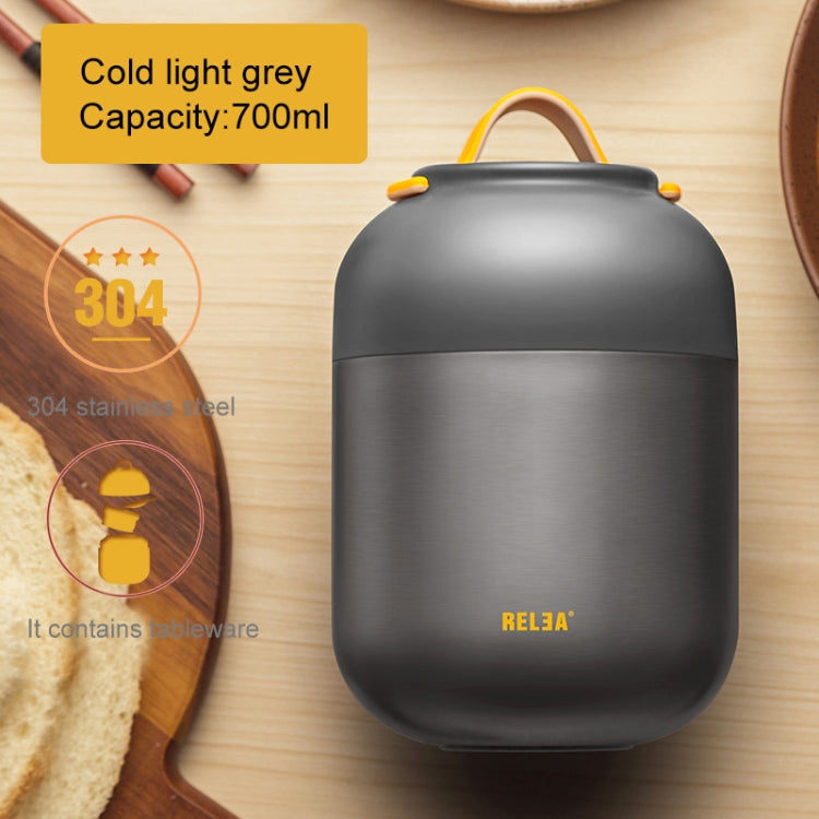 700mL Cute Practical Student Children Cooking Pot Multi-function Stainless Steel Barrel