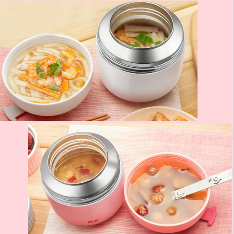 700mL Cute Practical Student Children Cooking Pot Multi-function Stainless Steel Barrel