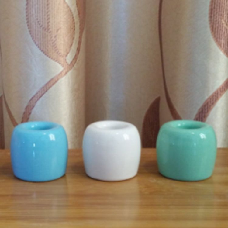 Wash Supplies Creative Ceramics Embedded Toothbrush Holder, Size: 4.5*4.5*4.0cm