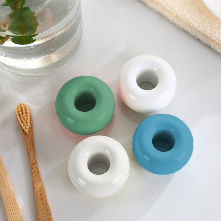 Wash Supplies Creative Ceramics Embedded Toothbrush Holder, Size: 4.5*4.5*4.0cm
