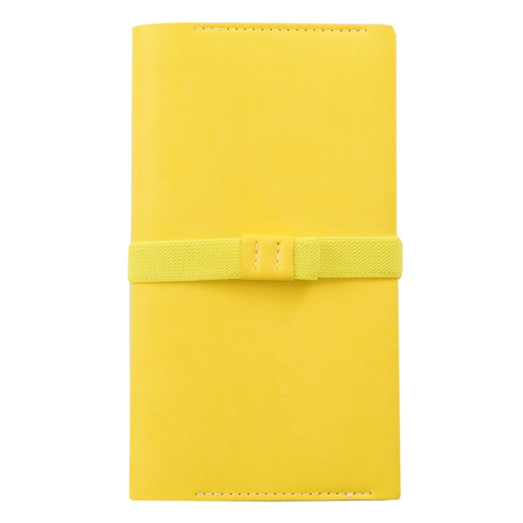 Original Carry on Notebook SIM Portable Traveler Notebook School Office Supplies Standard Style, Size:22.2*11.5cm