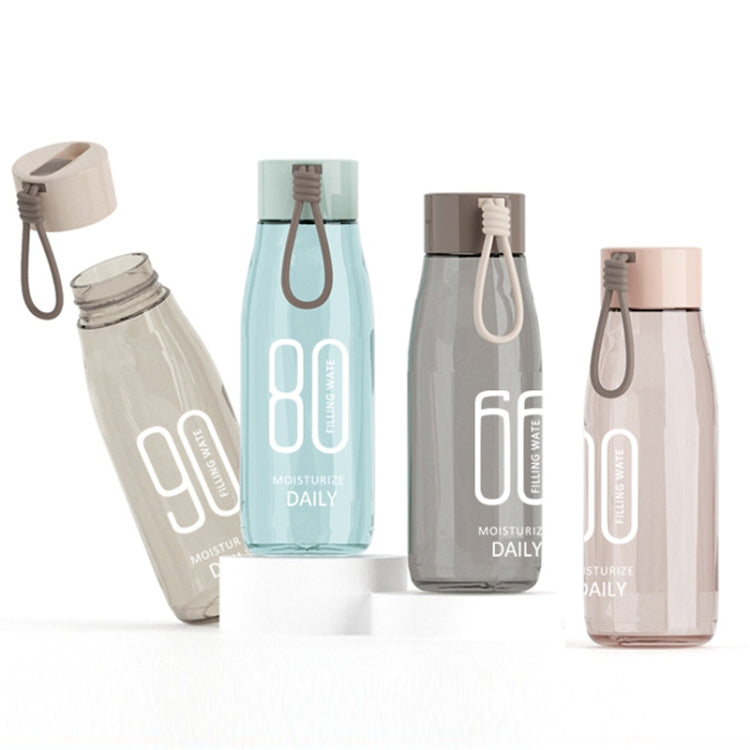 480mL Outdoor Youthful Space Bottle Couple Green Plastic Gift Cup Portable Handy Cup
