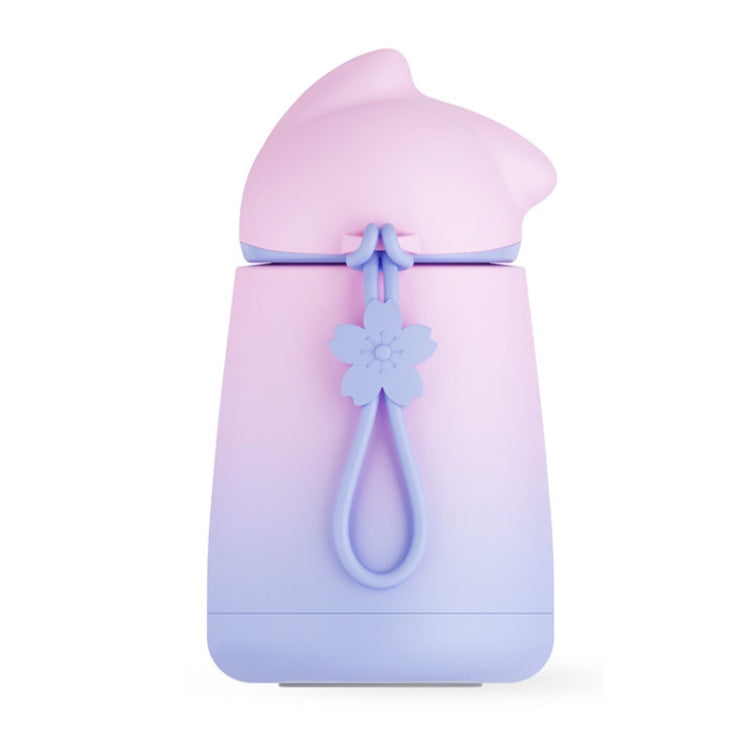 300mL Lady Wit Cat Stainless Steel Mug Gradient Cute Lovely Cup