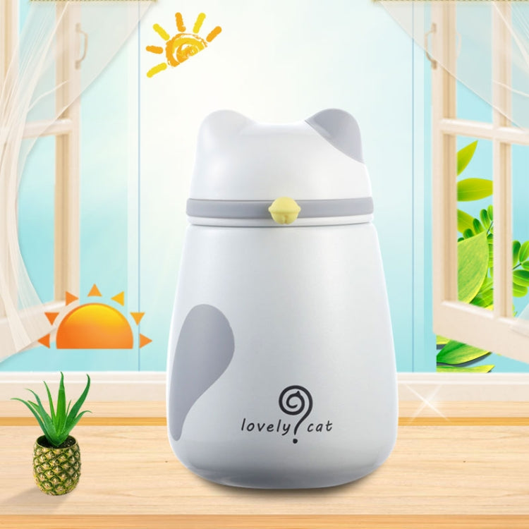 250mL Lovely Cartoon Bells Cat Stainless Steel Mug Children Girl Portable Cup