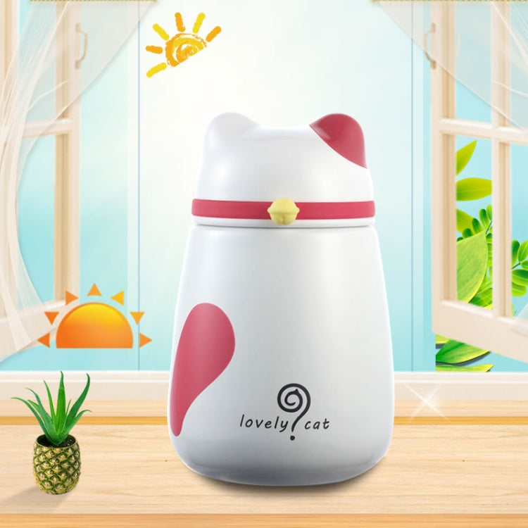 250mL Lovely Cartoon Bells Cat Stainless Steel Mug Children Girl Portable Cup