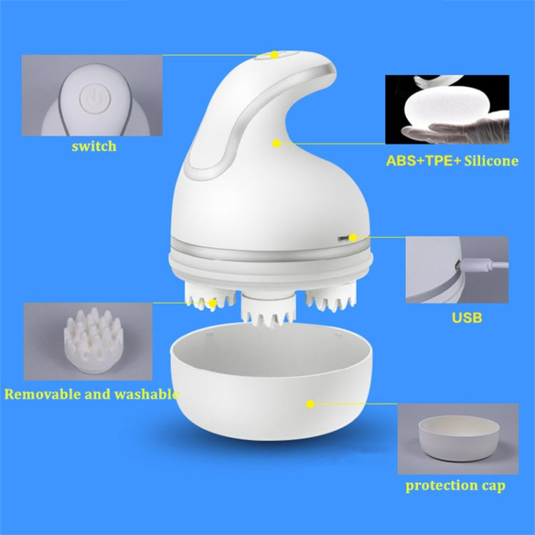 SUPER LIFE 3D Kneading Tool Electric Head and Body Massager,