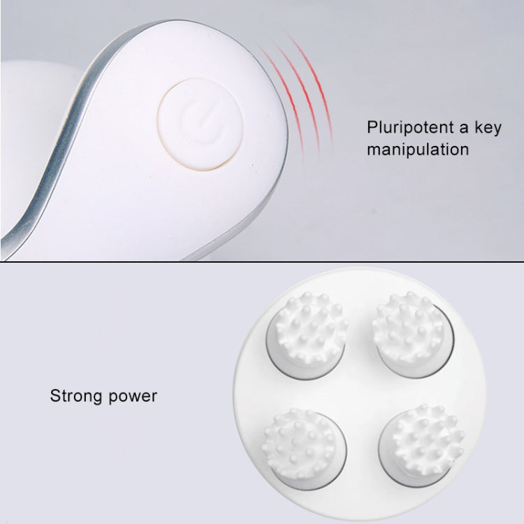 SUPER LIFE 3D Kneading Tool Electric Head and Body Massager,