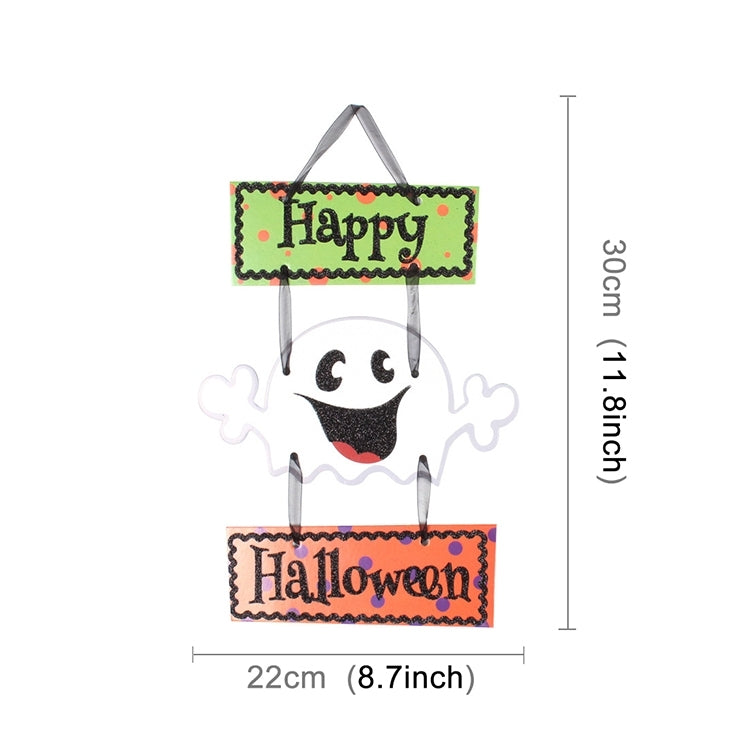 Halloween Hanging Ghost Pendant Party Ornament Decorative Cardboard, Size: 30*22cm